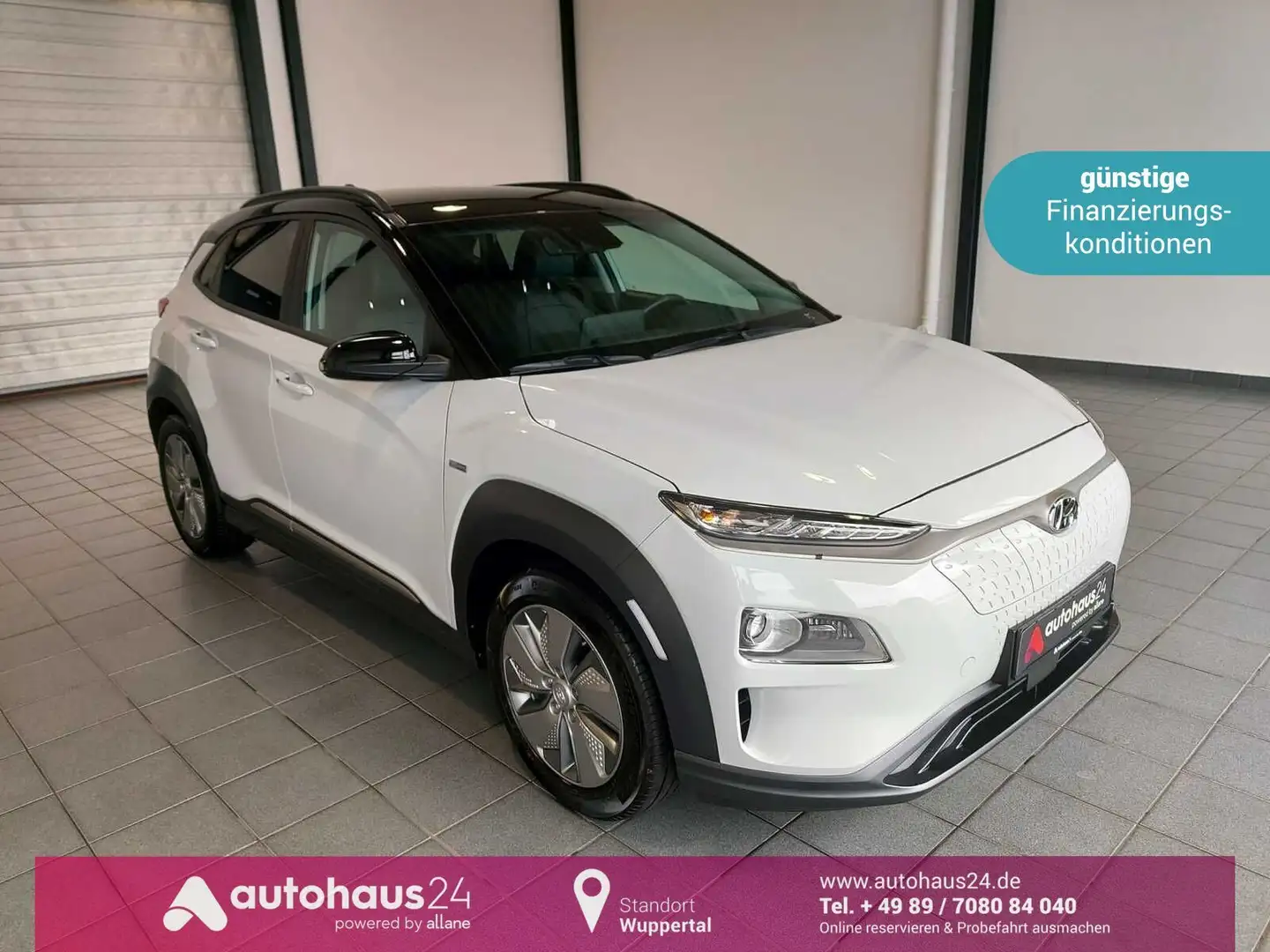 Hyundai Kona Style   ACC|Navi|LED|Kamera Weiß - 1