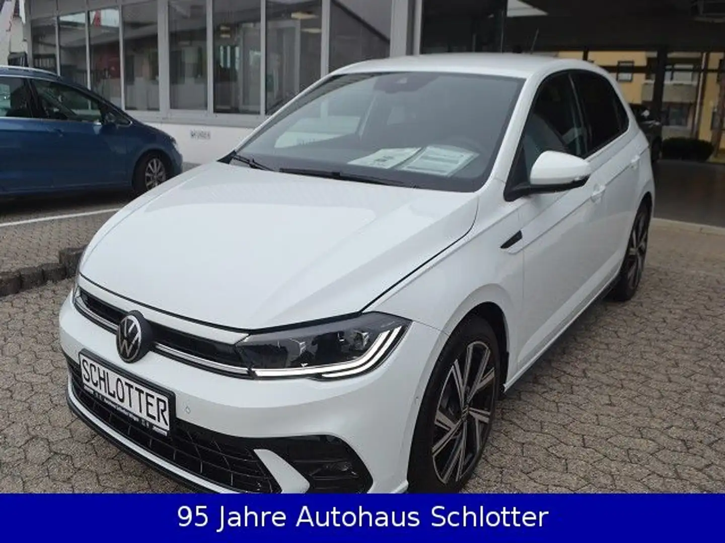 Volkswagen Polo R-Line 1,0 TSI DSG ACC LED Matrix R.View Weiß - 1