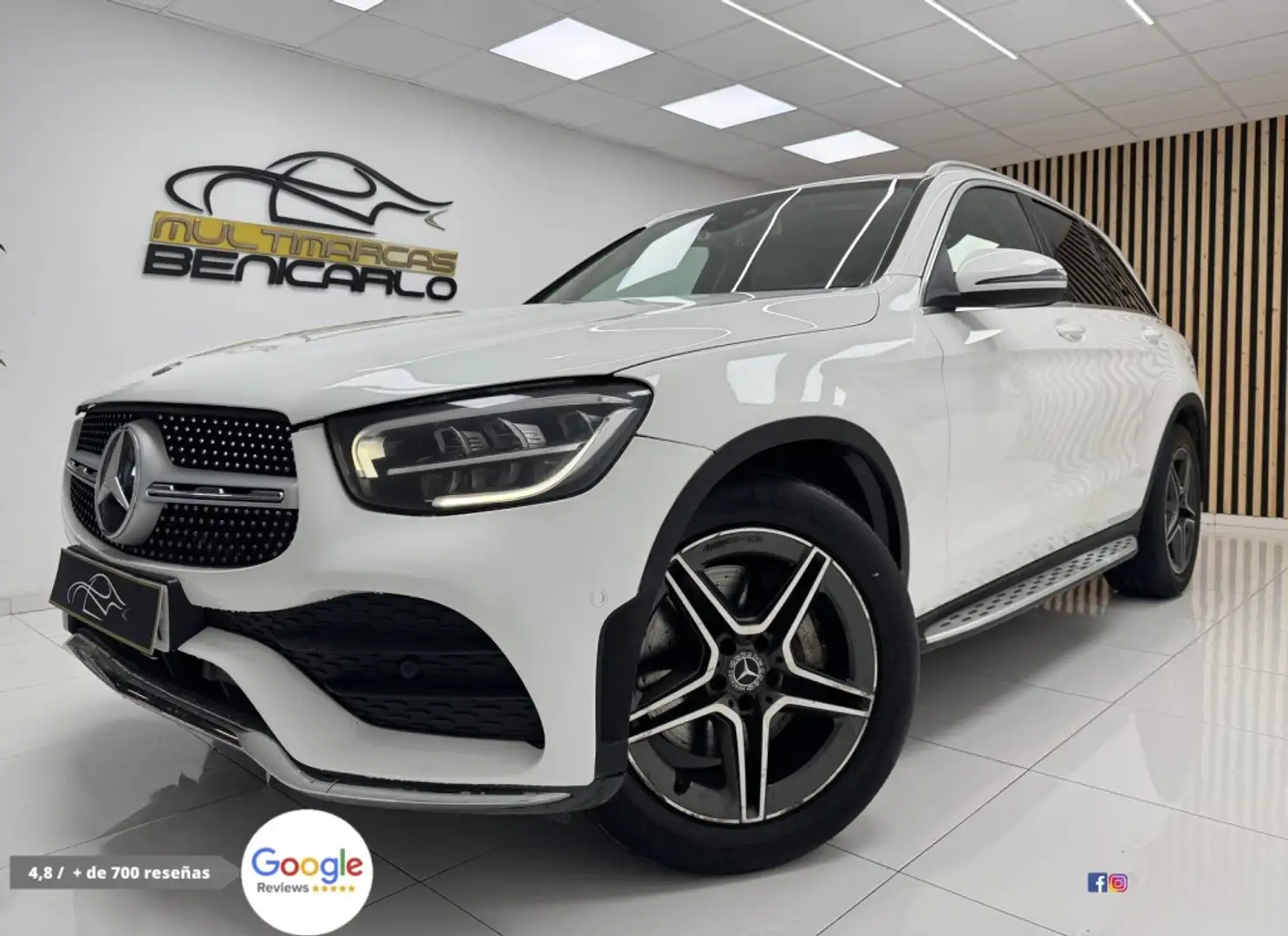 Mercedes-Benz GLC 200 200d 4Matic 9G-Tronic Blanco - 1