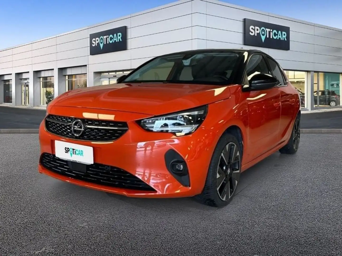 Opel Corsa 100 Kw e elegance Arancione - 1