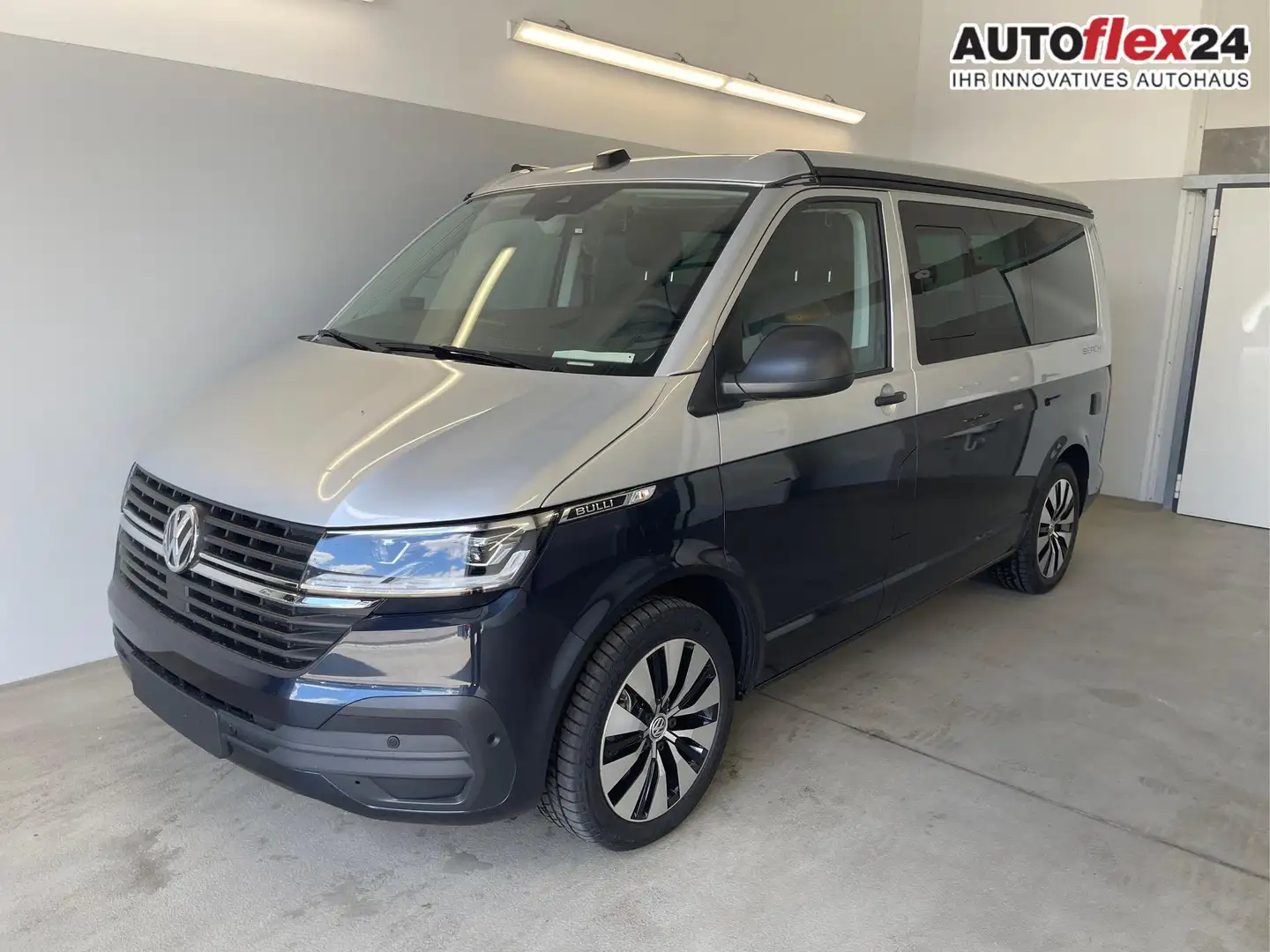 Volkswagen T6.1 California 6.1 Beach Camper 204PS DSG ACC+DCC+AHK+Alu18+St... Argintiu - 1