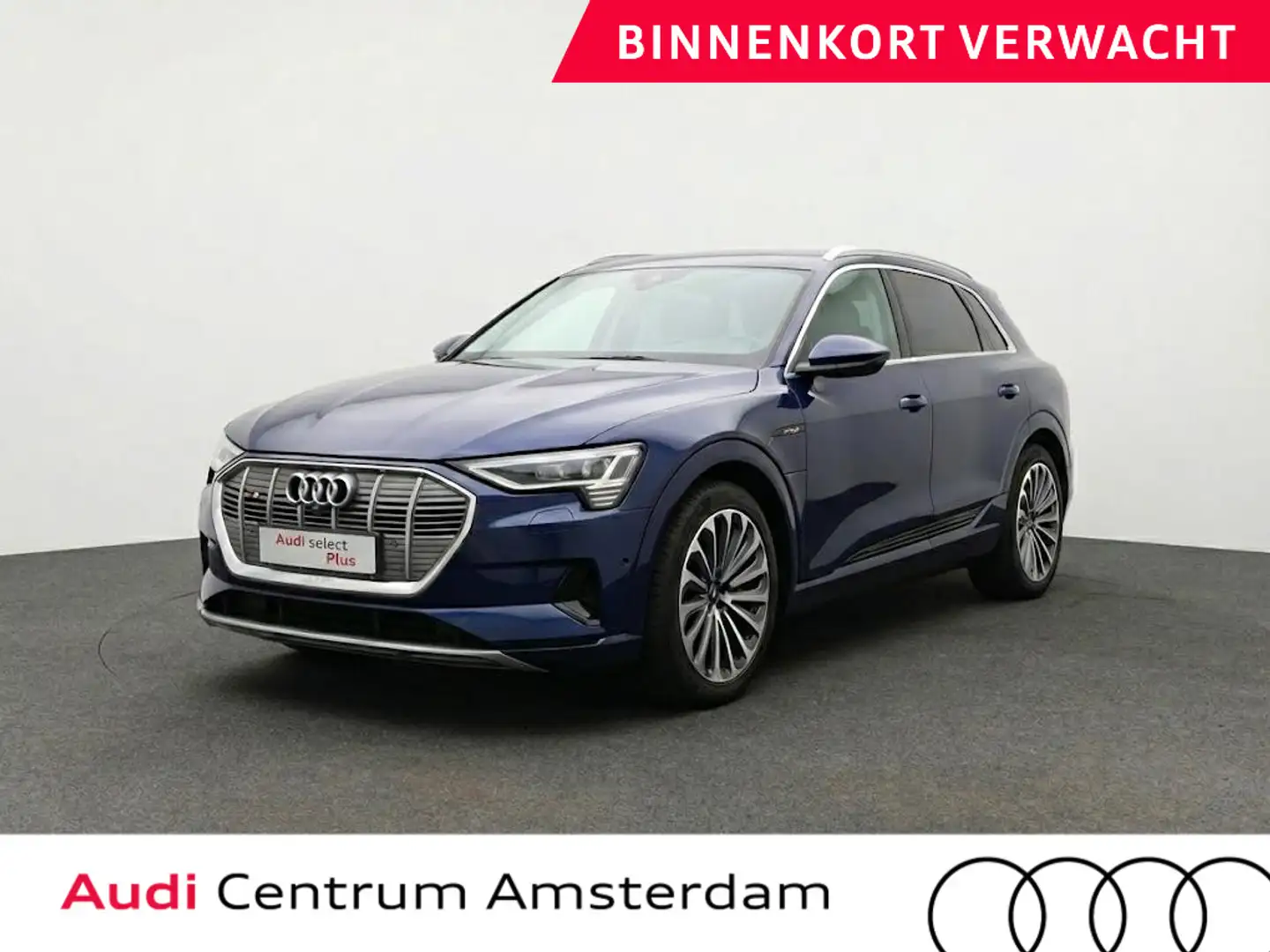 Audi e-tron 55 quattro S edition 95 kWh 408pk | Panoramadak | Blau - 1