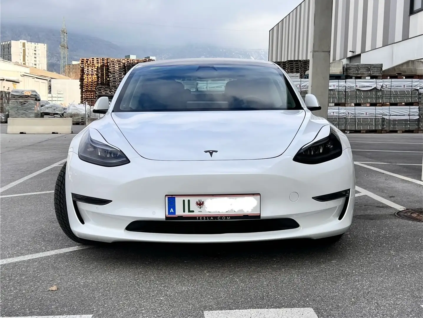 Tesla Model 3 Model 3 Long Range AWD 75kWh Weiß - 1