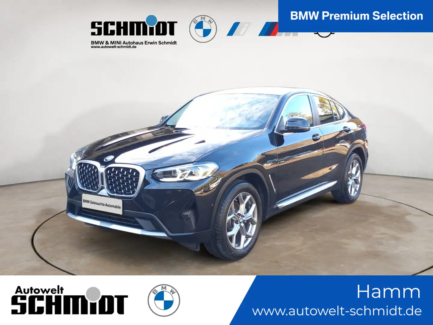 BMW X4 xDrive20d Aut. Leder Anhängerkupplung Schwarz - 1