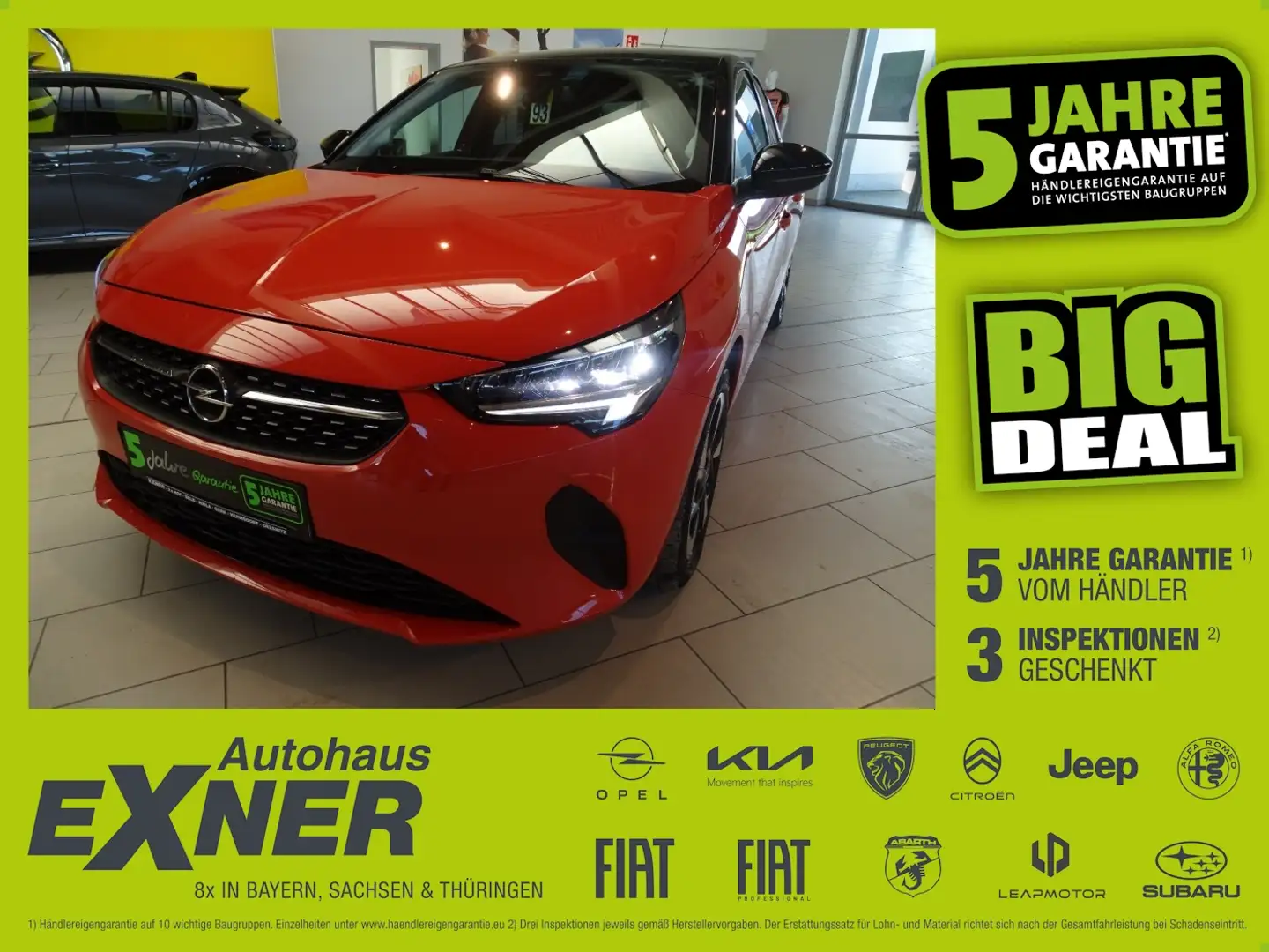 Opel Corsa-e ELEGANCE - 50 kWh ELEKTRO*LED*DAB Orange - 1