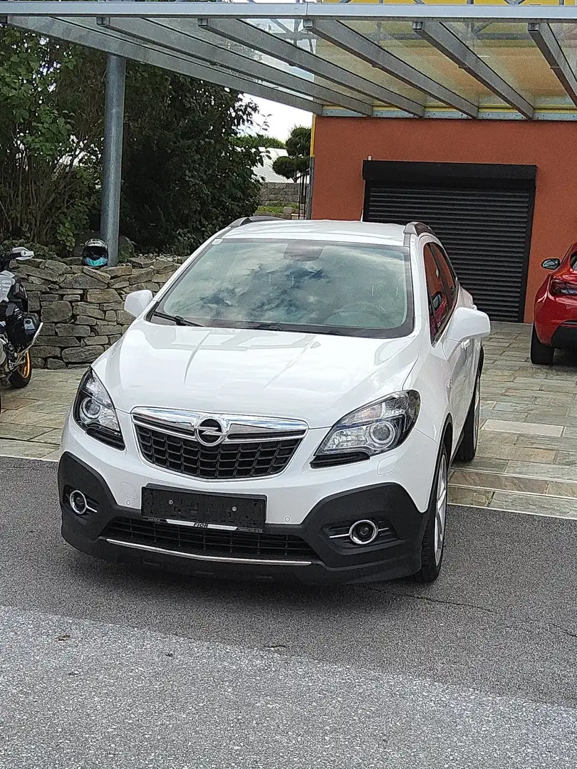 Opel Mokka 1,6 CDTI ecoflex Cosmo Start/Stop System 4x4 Weiß - 2