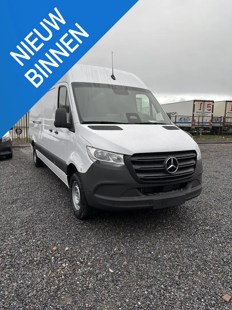Mercedes-Benz Sprinter 319 CDI GB L3 RWD 9G-TRONIC 3.5T Blanc - 1