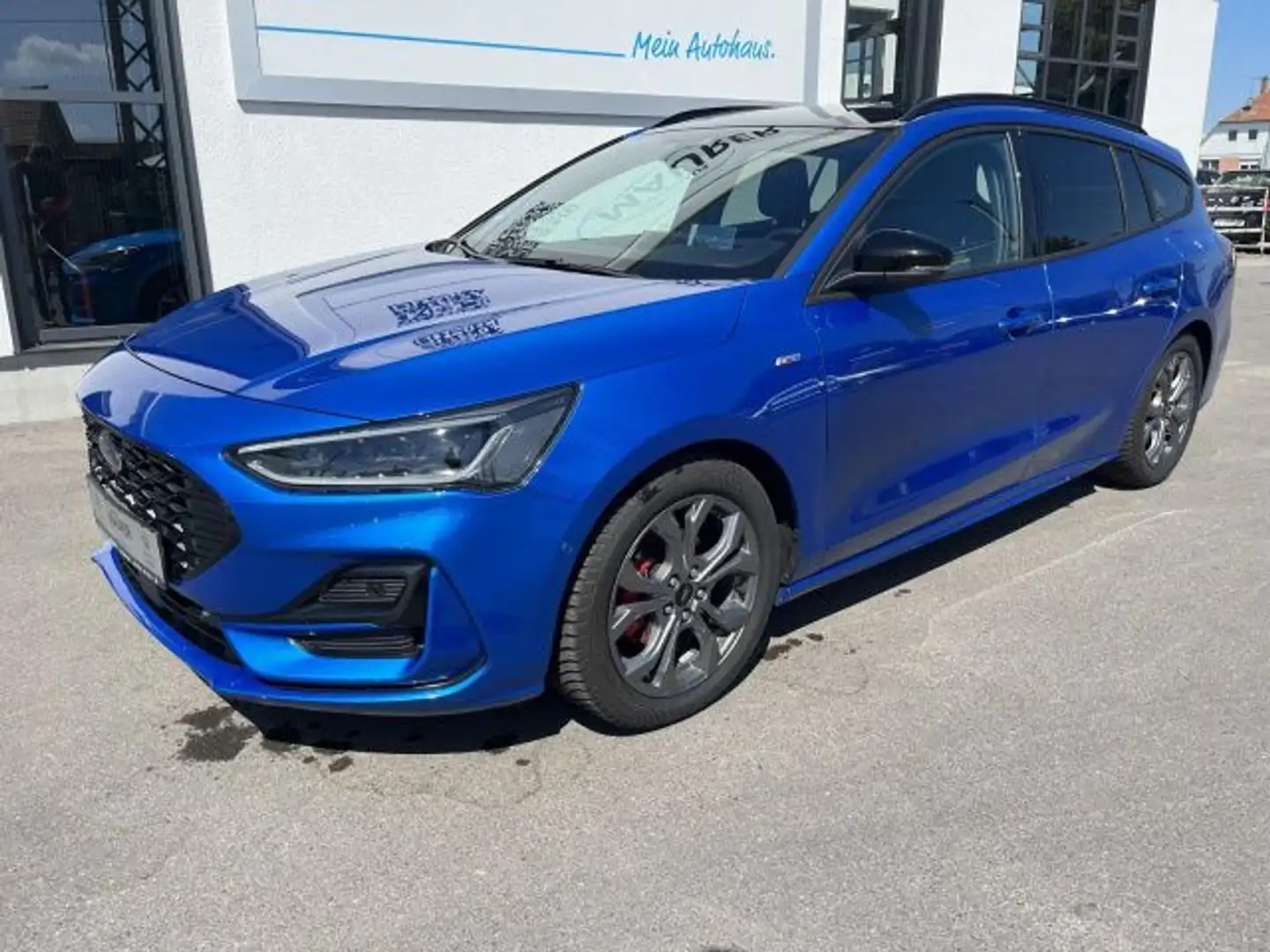Ford Focus Turnier 1,0 EcoBoost ST-Line X Matrix ACC Blau - 2