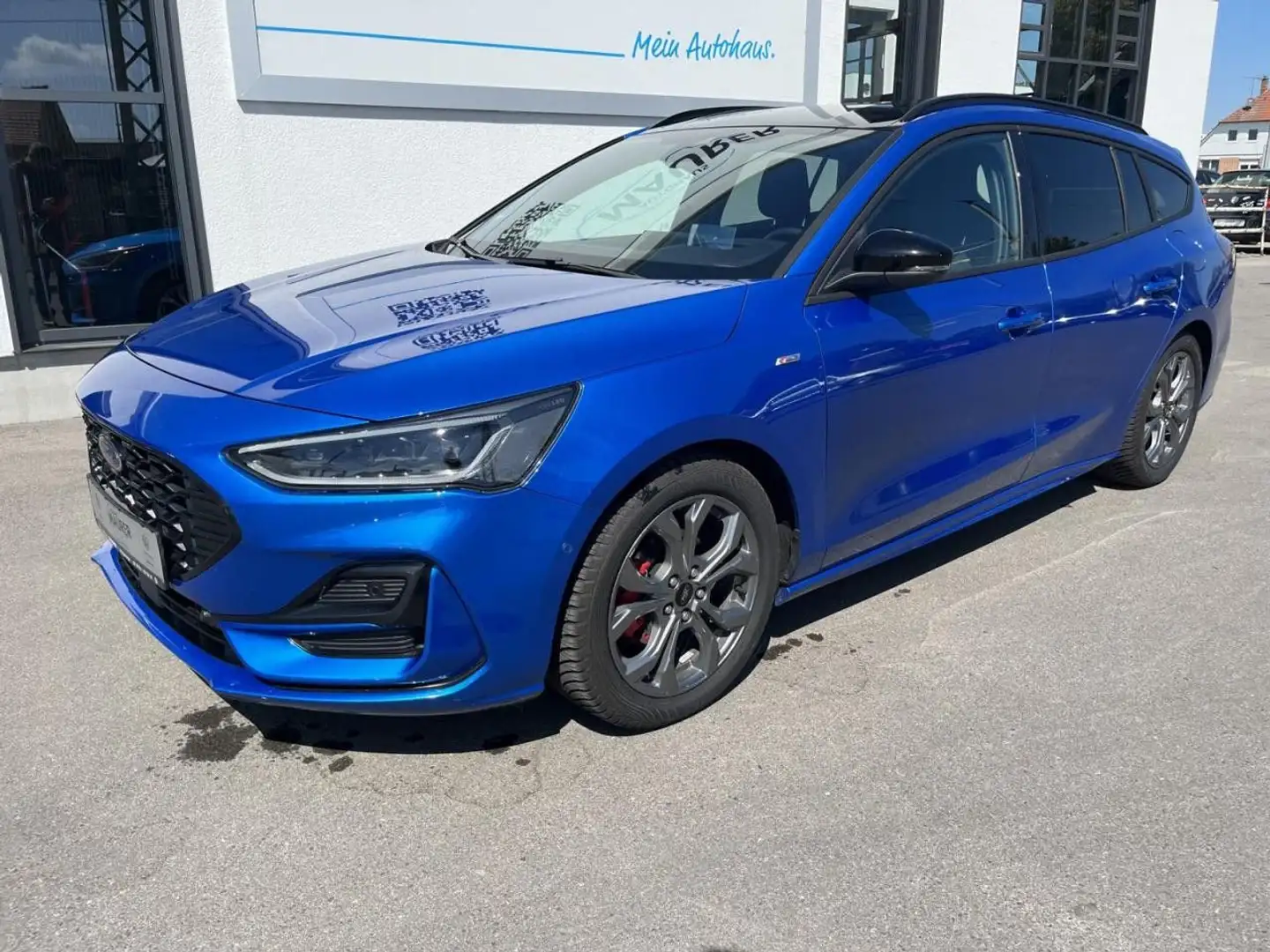 Ford Focus Turnier 1,0EcoBoost ST-Line X Matrix ACC B&O Blau - 2