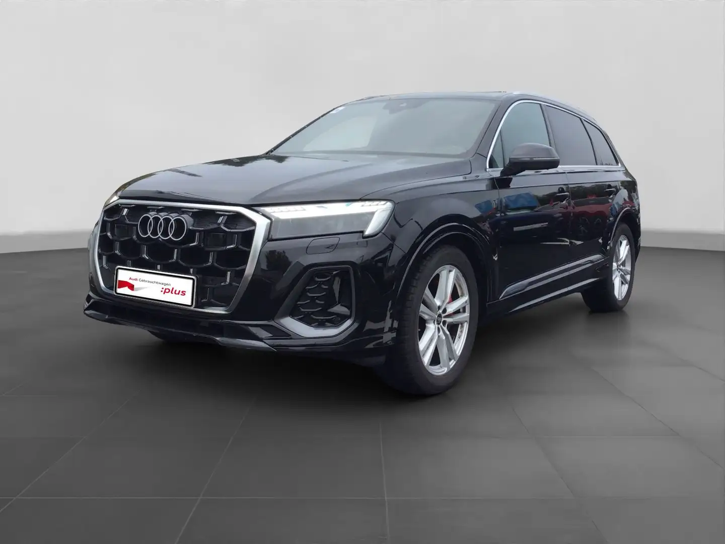 Audi Q7 50 TDI Q 2x S LINE 7SITZE LEDER PANO LM21 Schwarz - 2