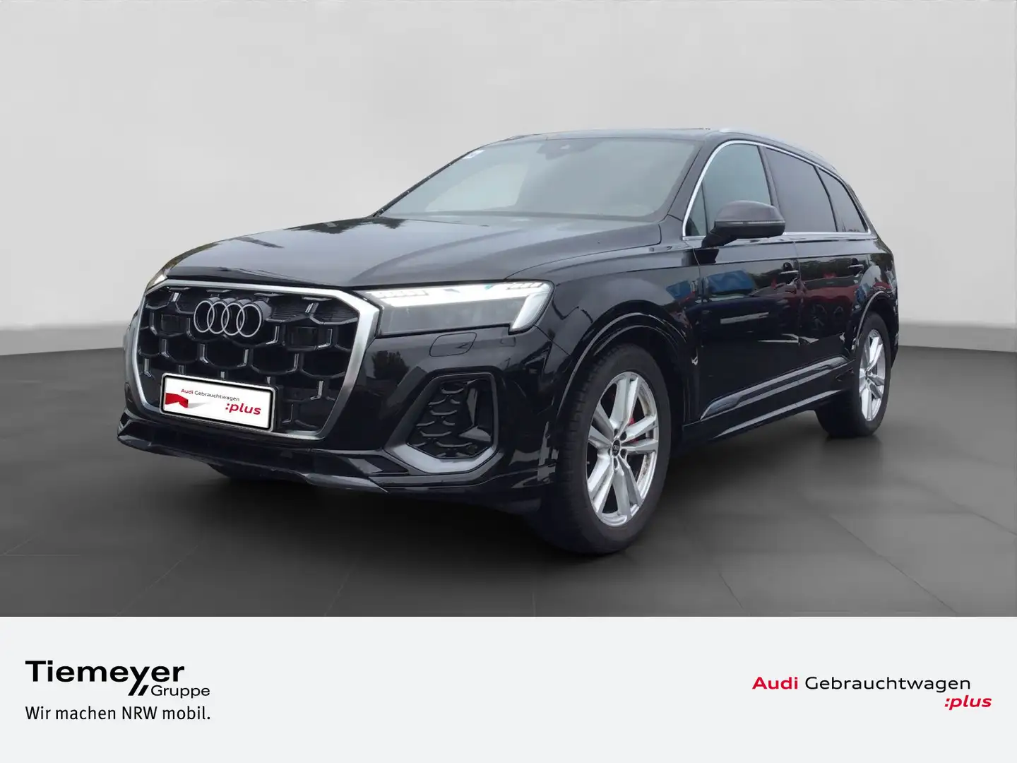 Audi Q7 50 TDI Q 2x S LINE 7SITZE LEDER PANO LM21 Schwarz - 1