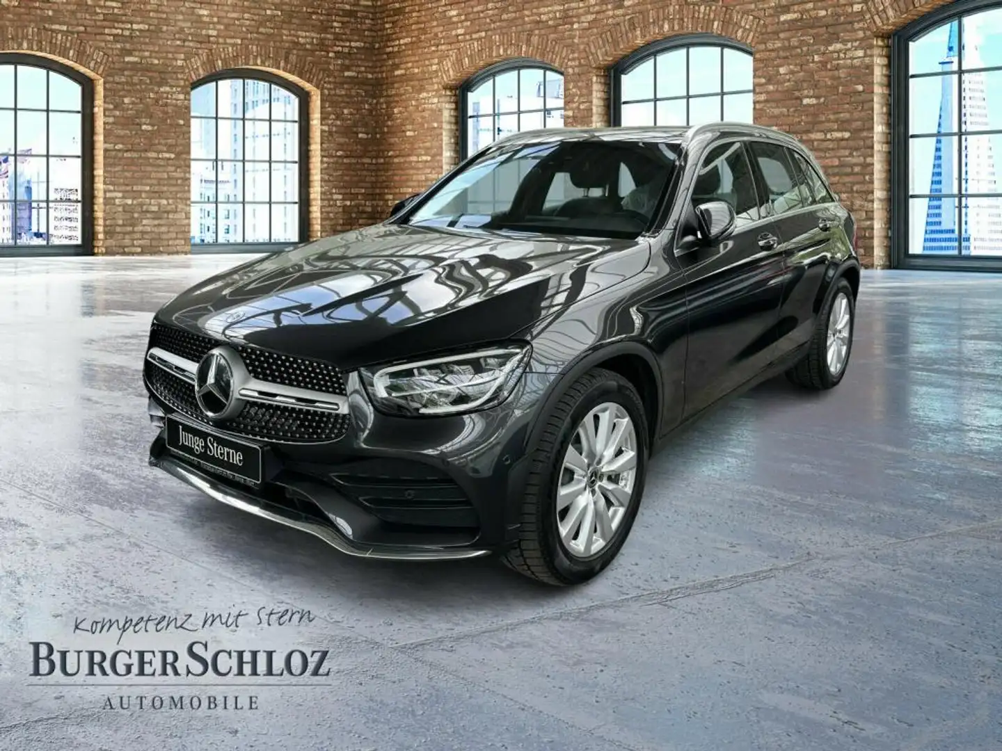 Mercedes-Benz GLC 300 d AMG Luft Pano SpurH SpurW AkustikGlas Grijs - 1