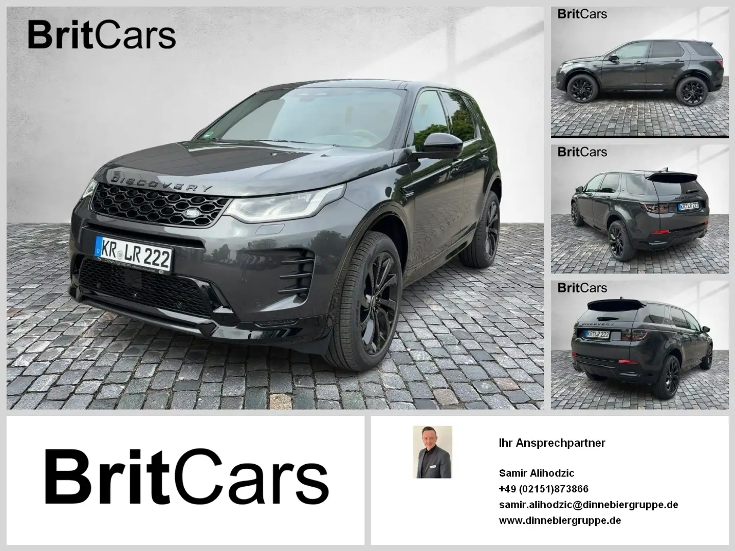 Land Rover Discovery Sport D200 Dynamic SE *AHK*Pano*3D-Surround Grau - 1
