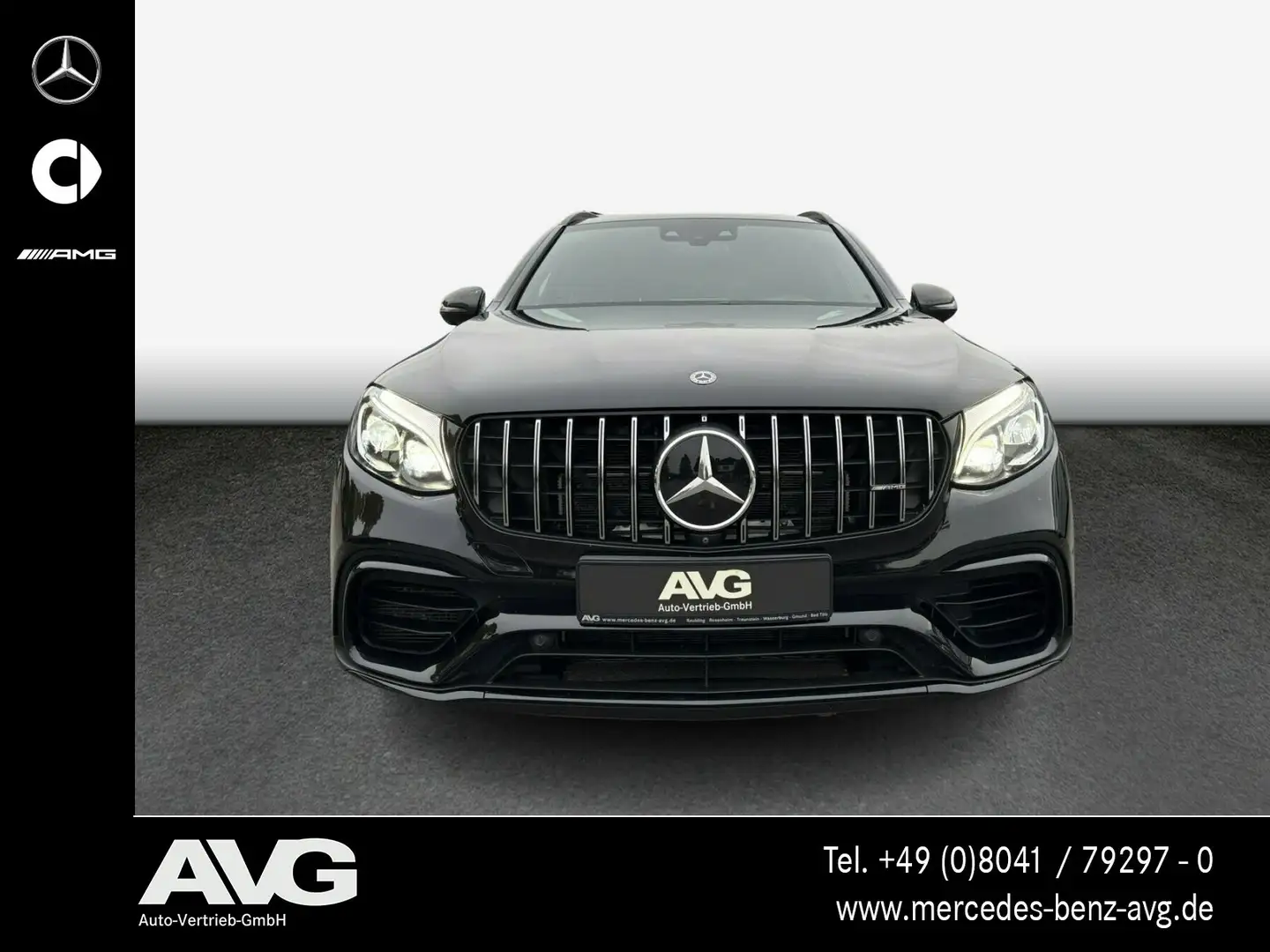 Mercedes-Benz GLC 63 AMG Mercedes-AMG GLC 63 S 4MATIC+ DRIVER´S/PANO/AHK Schwarz - 2