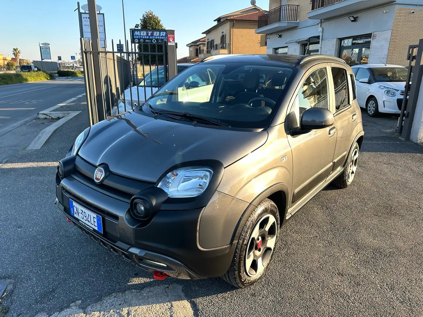 Fiat Panda CROSS 1.0 70cv S&S Hybrid E6d-T Grigio Scuro Grigio - 1