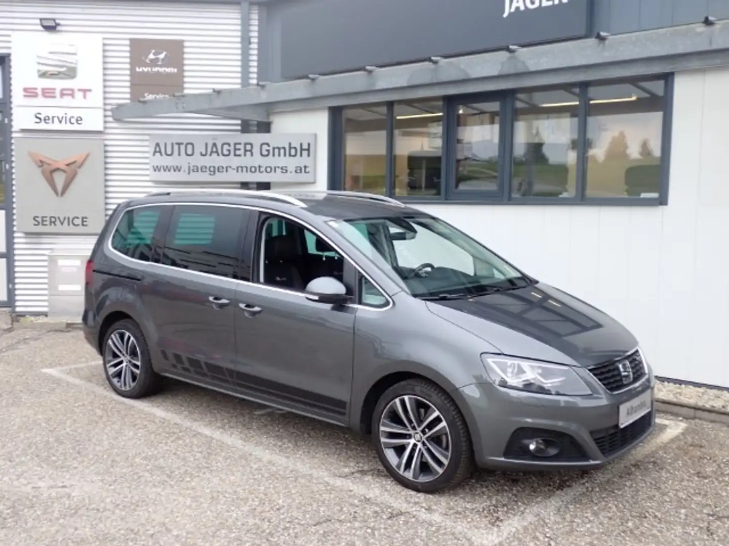 SEAT Alhambra FR 2,0 TDI DSG 4WD 7-Sitze ACC,..... Grau - 1