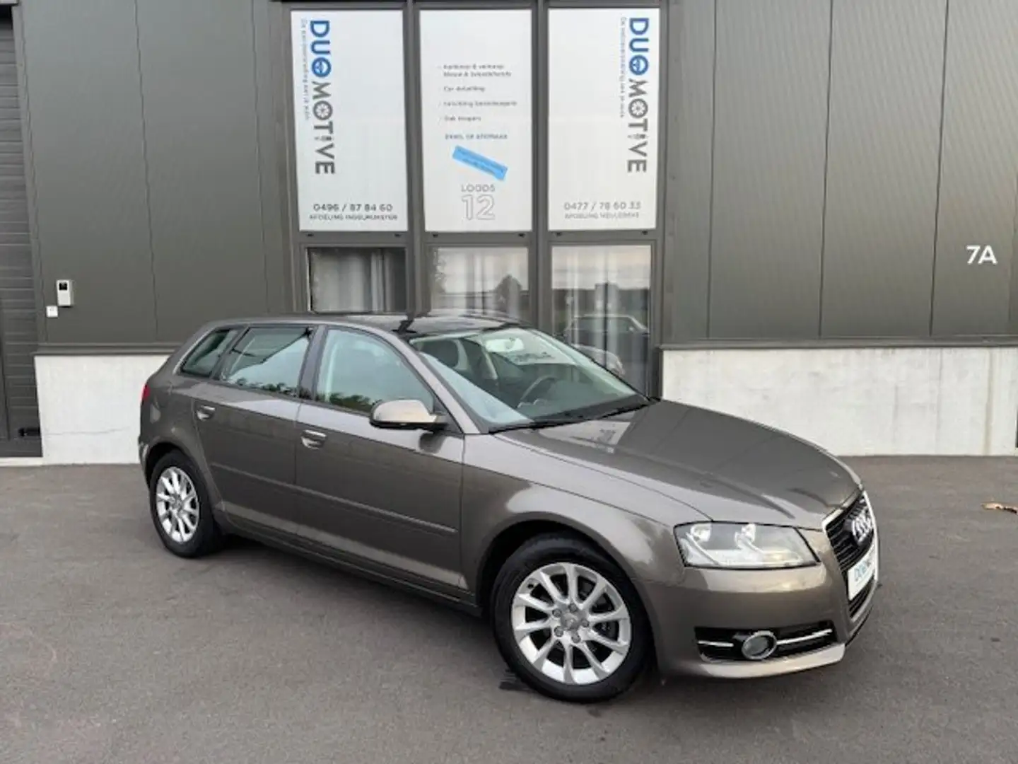 Audi A3 Sportback, Pano Dak, Cruise, Leder, Navi, 8495€ Bruin - 1