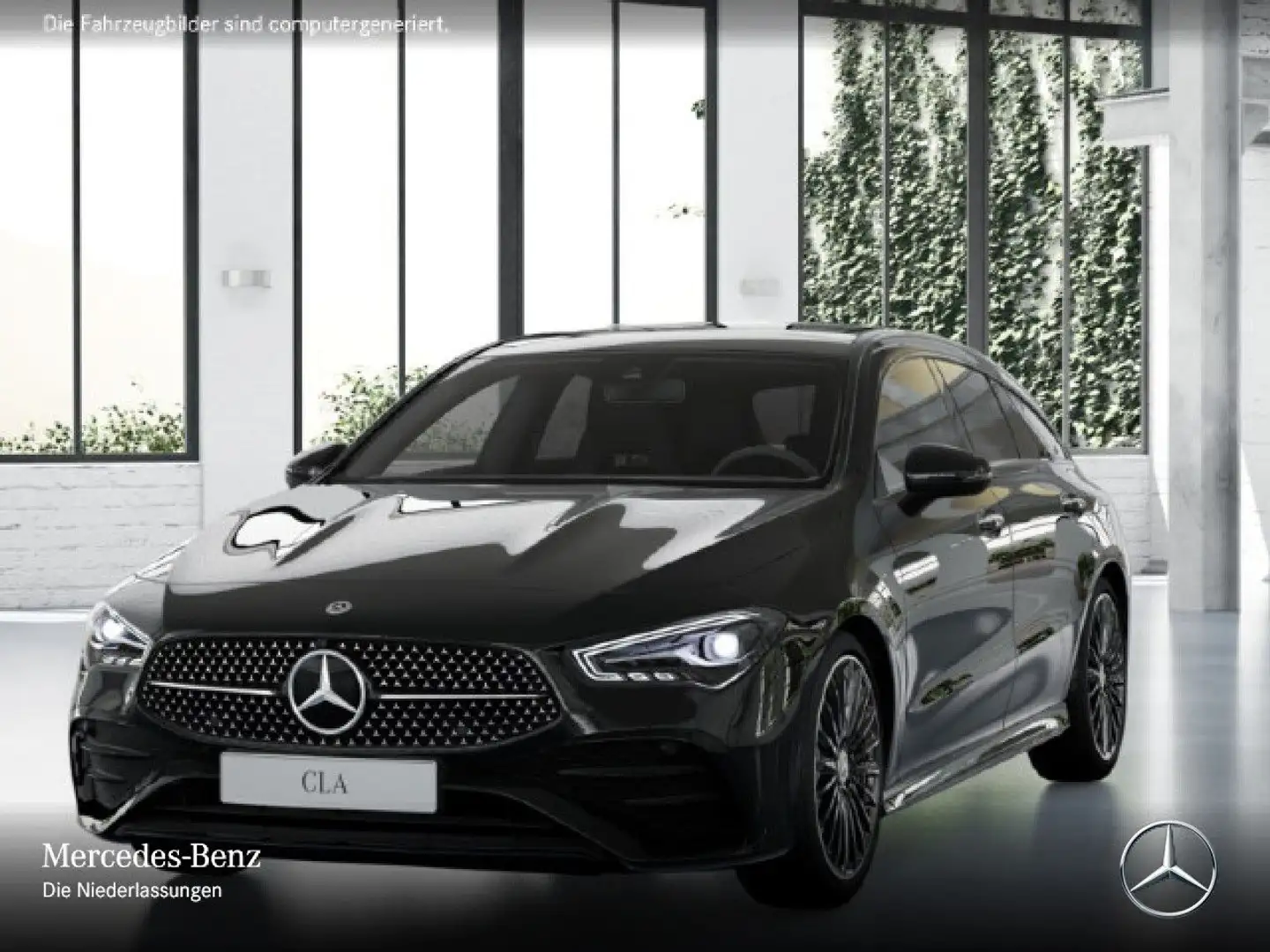 Mercedes-Benz CLA 200 AMG+NIGHT+PANO+360°+LED+STHZG+TOTW+7G Noir - 2