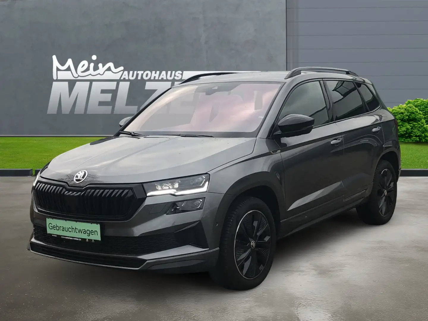 Skoda Karoq Sportline 2.0 TDI DSG 4x4 +AHK+Navi+Matrix Klima Серый - 1