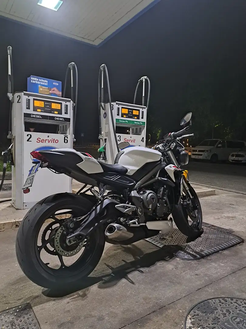 Triumph Street Triple S a2 depotenziata Blanc - 2