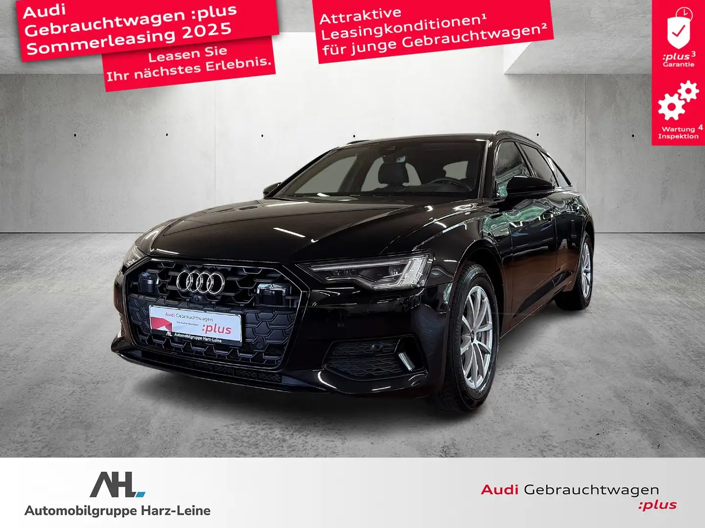 Audi A6 Avant 40 TDI advanced S-tronic Matrix HuD AHK ACC Schwarz - 1