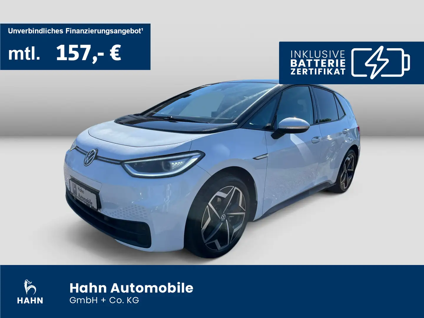 Volkswagen ID.3 Pure Performance Style Wärmepumpe NAVI Matr Weiß - 1