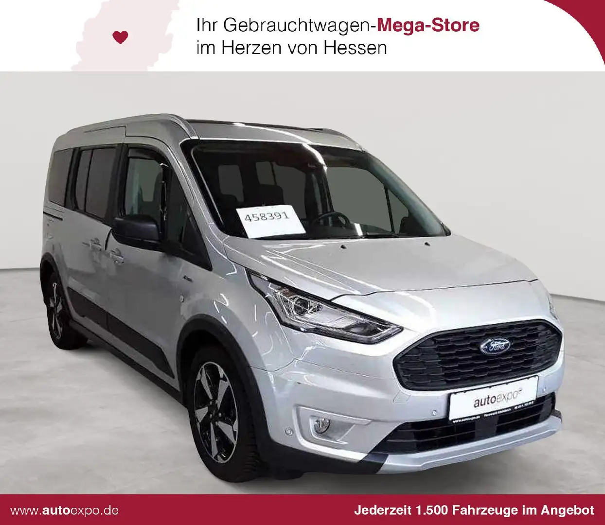Ford Tourneo Connect Grand Tourneo Connect Aut Active XEN AHK Silber - 1