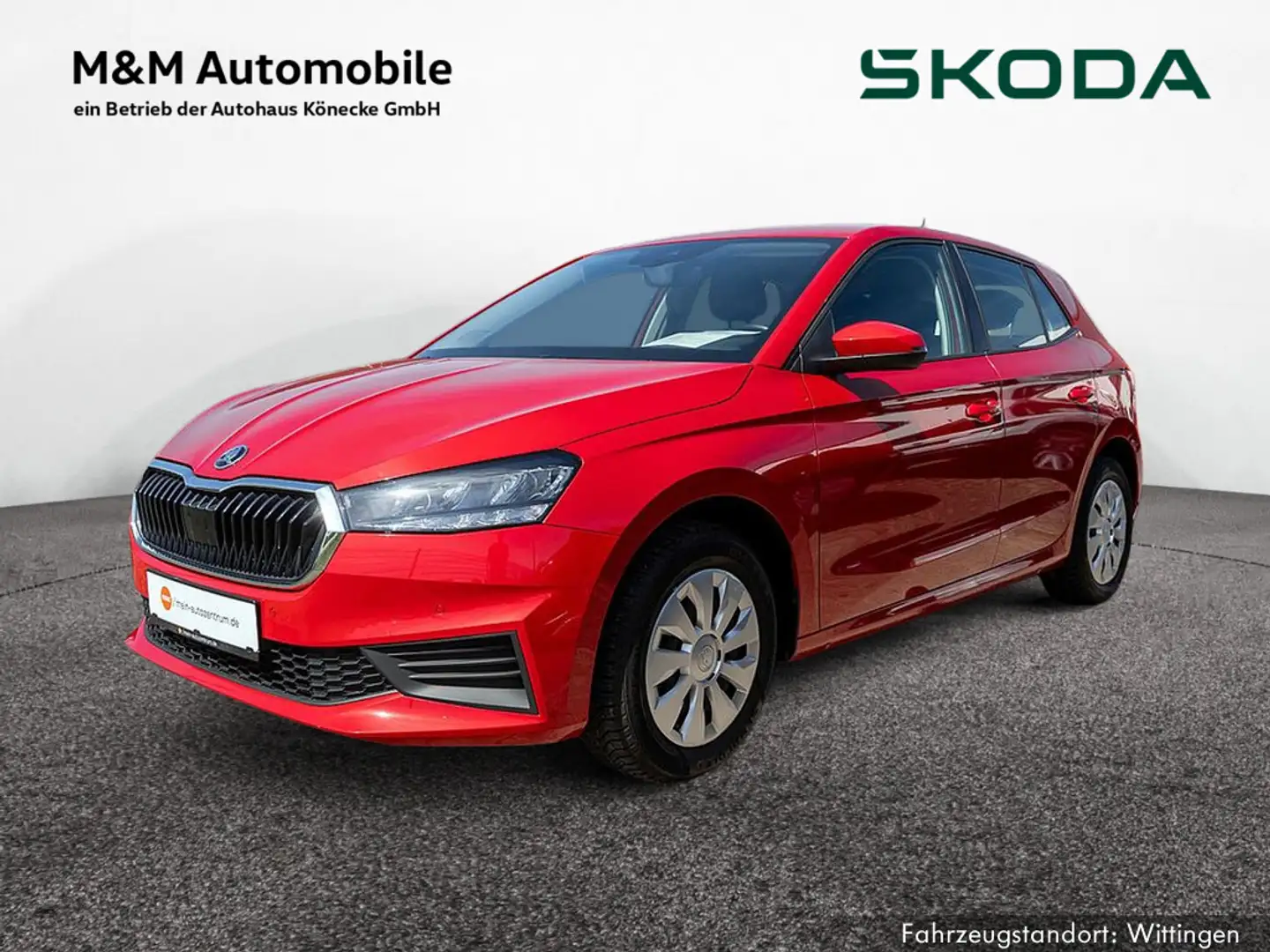 Skoda Fabia 1.0 MPI Ambition "Aktionsfahrzeug" LED Rouge - 1