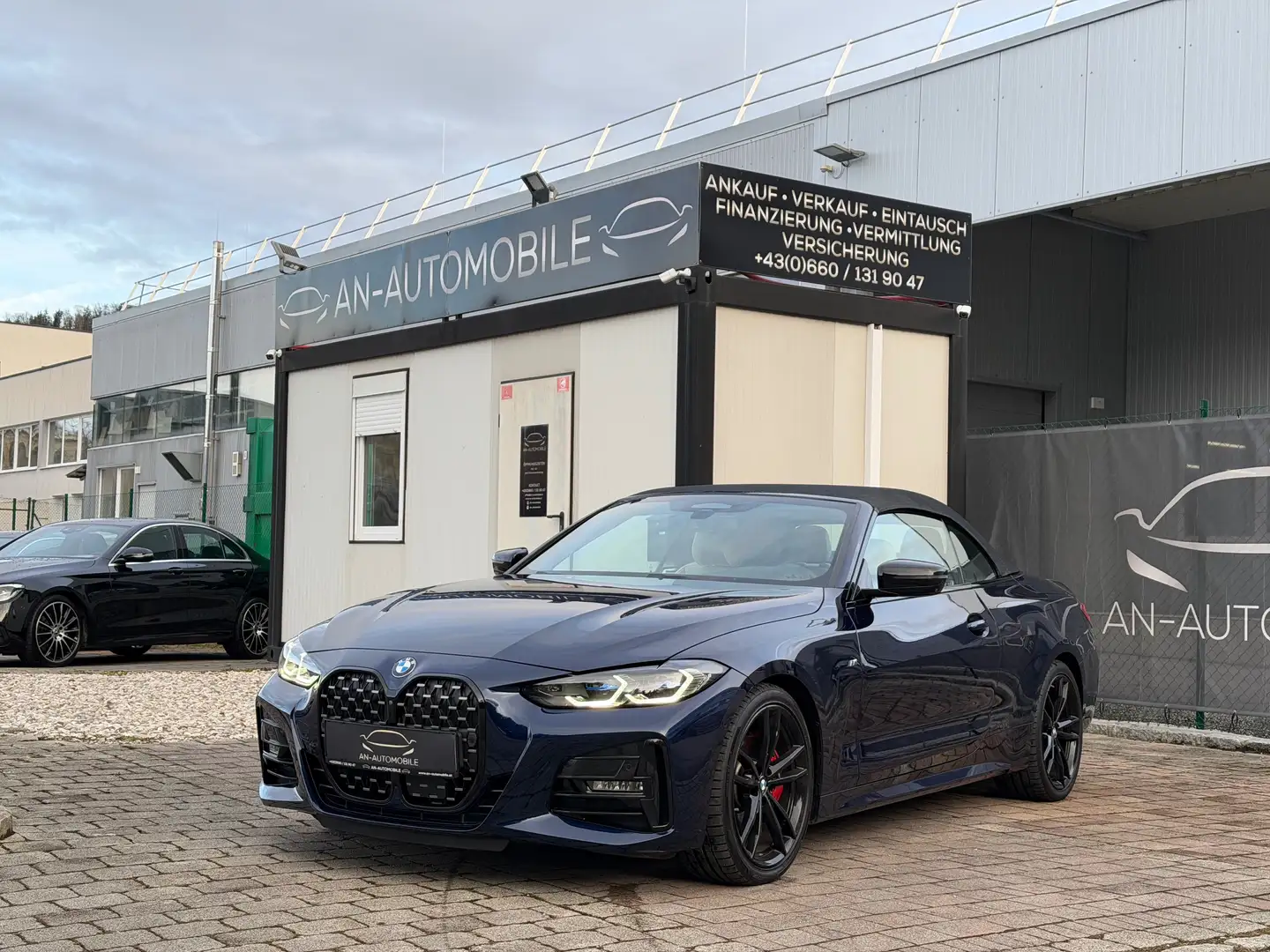 BMW 430 i G23 Cabrio M-Paket Aut. Finanzierung möglich Blau - 1