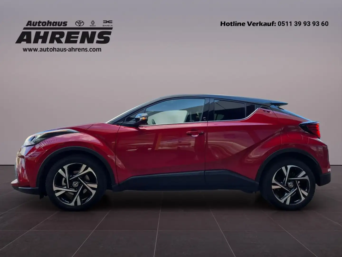 Toyota C-HR 2.0 Team D Allwetter Smart Connect LED Sitzheizung Rood - 2
