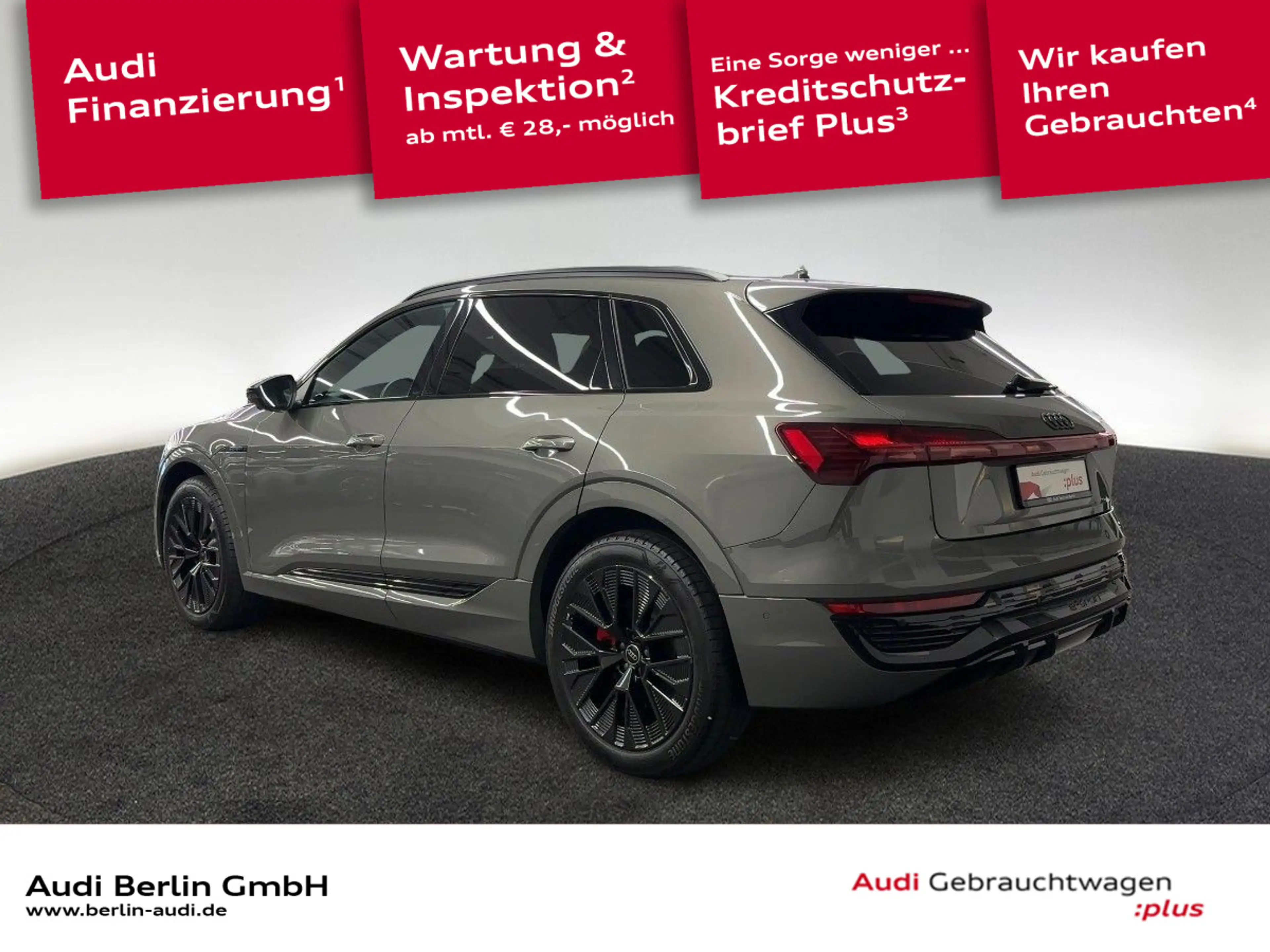 Audi Q8 e-tron S line 50 qu. AHK MATRIX 360°K VIRTUAL — photo 3