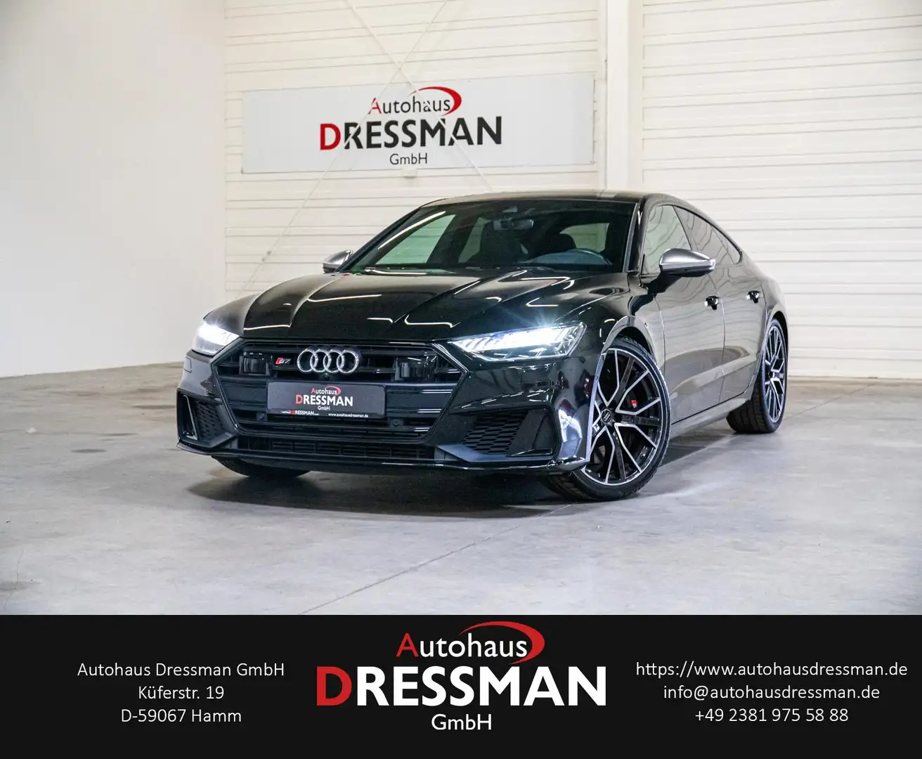 Audi S7 3.0 TDI Q. MATRIX PANO B&O HuD STANDHZ. 360° Černá - 1