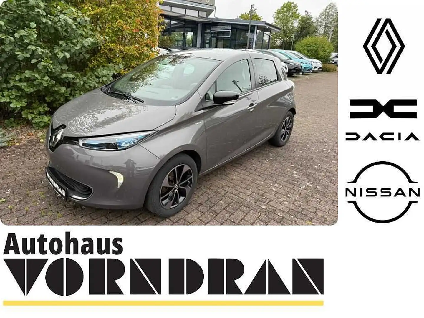 Renault ZOE Bose ZE40 Leder, PDC+Kamera, SHZ, Navi, Batteriemi Grau - 1