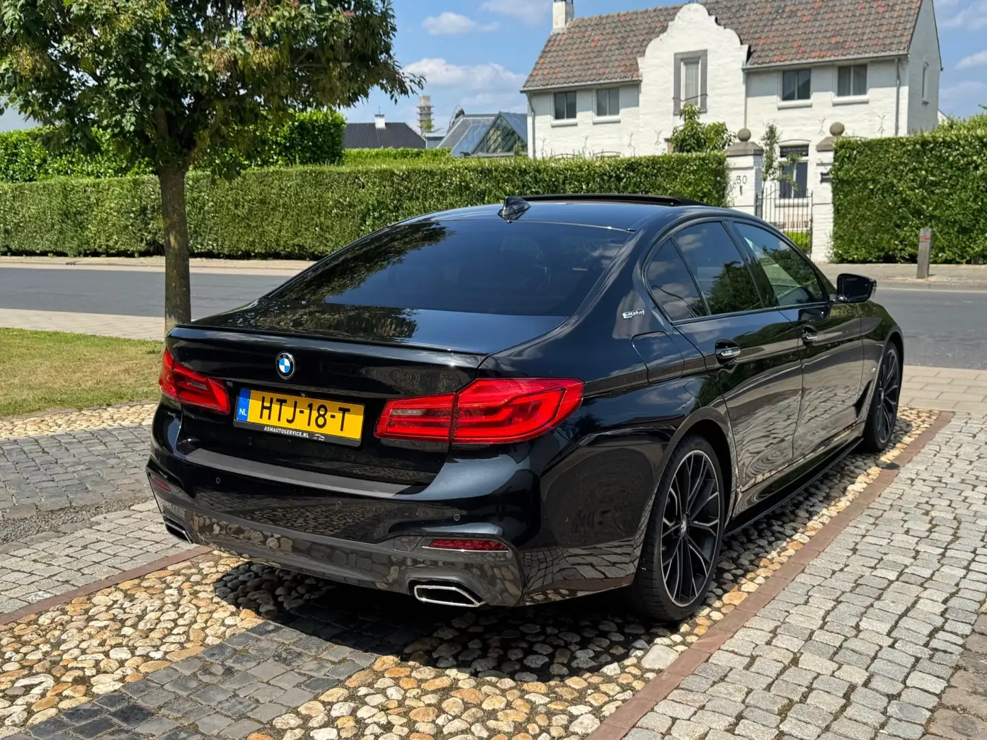 BMW 530 530E IPERFORMANCE M sport Schuifdak HUD Noir - 2