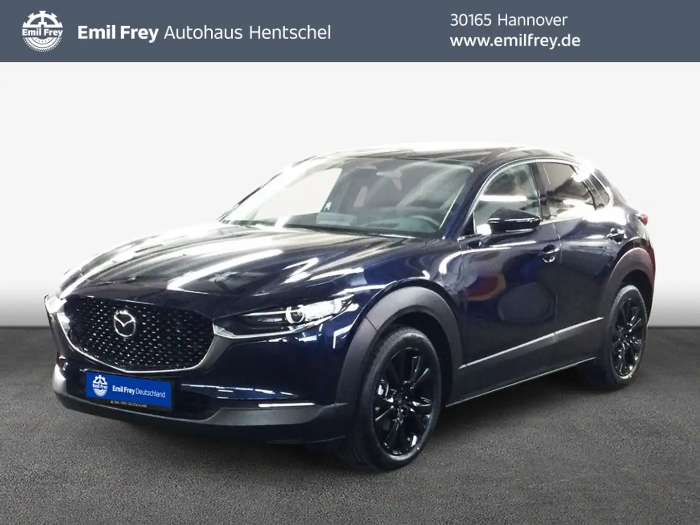 Mazda CX-30 e-SKYACTIVE G 122 HOMURA 90 kW, 5-türig Bleu - 1