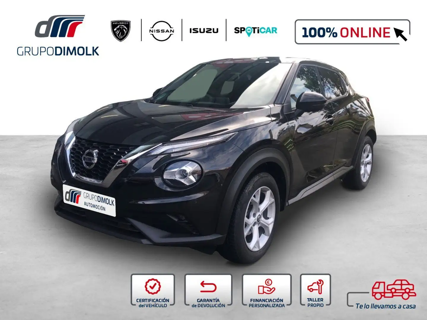 Nissan Juke 1.0 DIG-T N-Connecta 4x2 114 Negro - 1