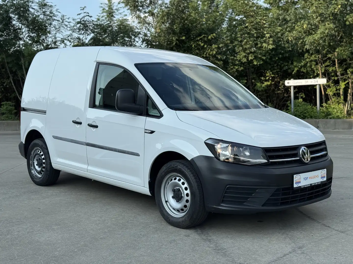 Volkswagen Caddy 37.000KM! / LICHTE VRACHT! / GEKEURD VVK! Blanc - 1