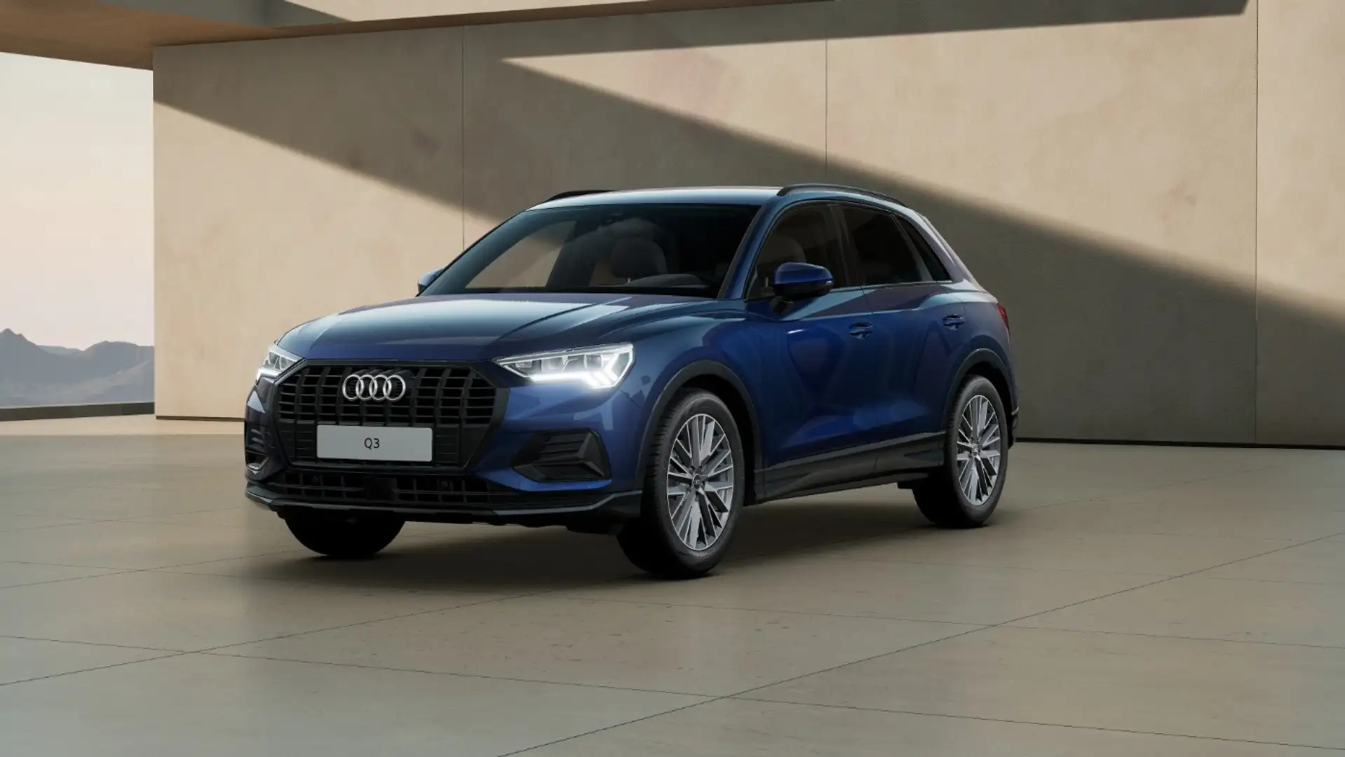 Audi Q3 Advanced 35 TDI S tronic AHK SHZ Keyless PDC Blau - 2