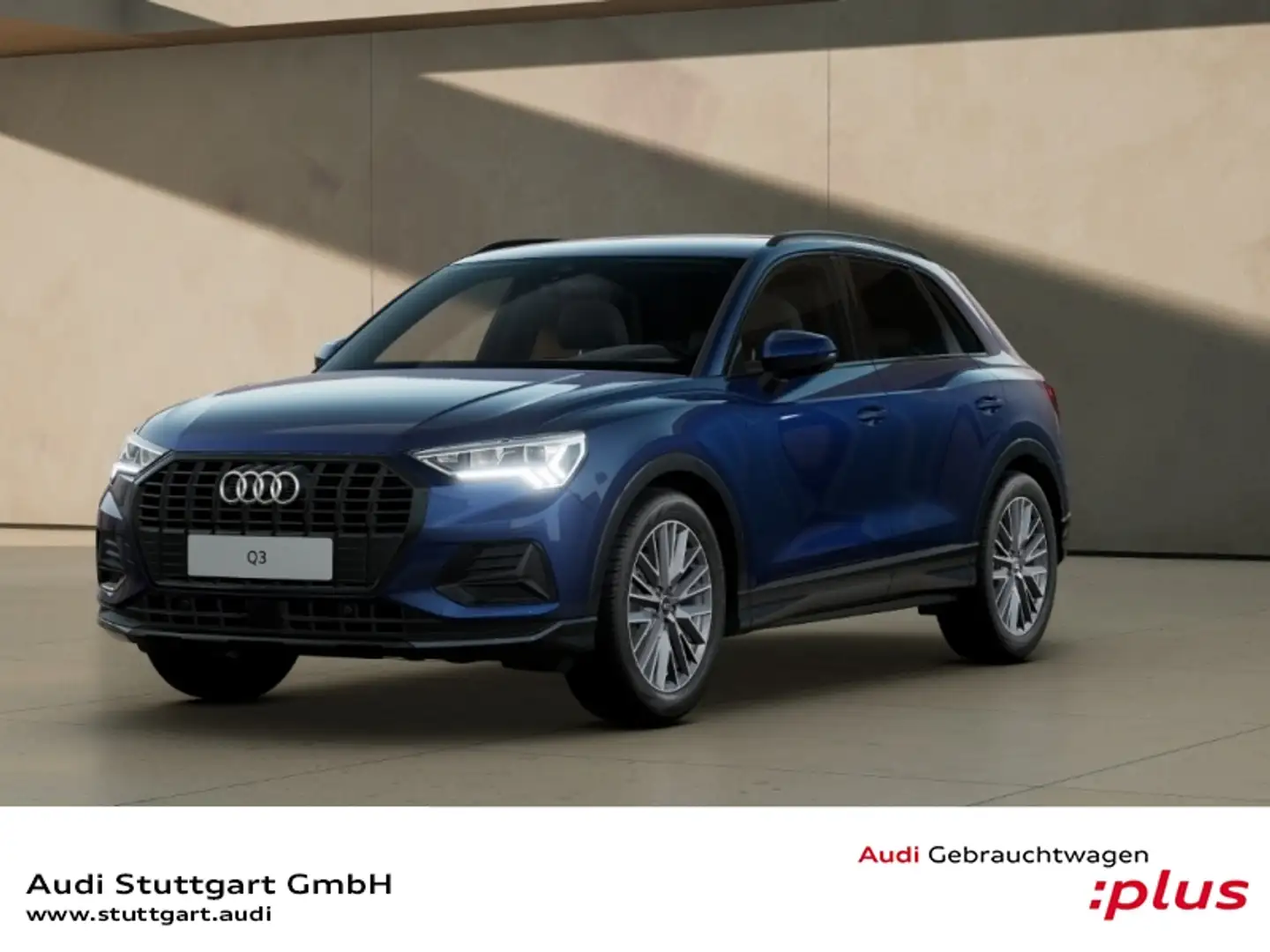 Audi Q3 Advanced 35 TDI S tronic AHK SHZ Keyless PDC Blau - 1