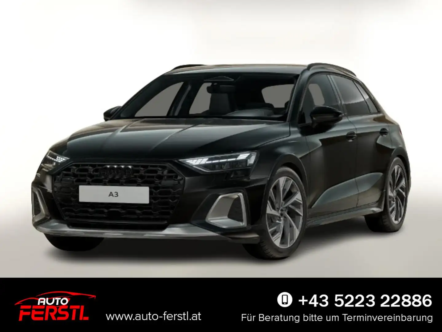 Audi A3 allstreet S tronic Navi SportS 18Z ACC SHZ 110 ... Schwarz - 1