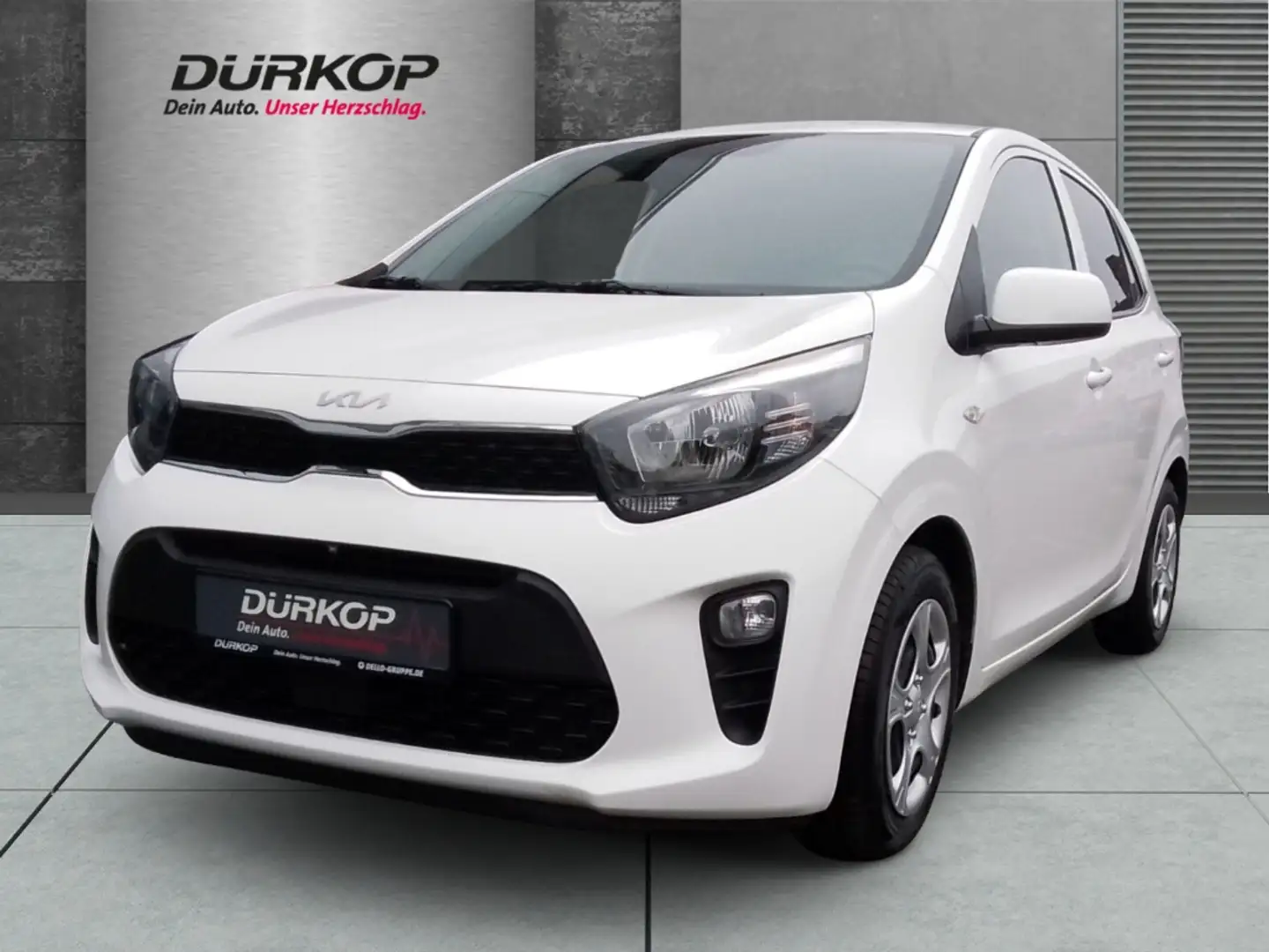 Kia Picanto 1.0 Vision Navi Apple CarPlay Android Auto Klimaau Wit - 1