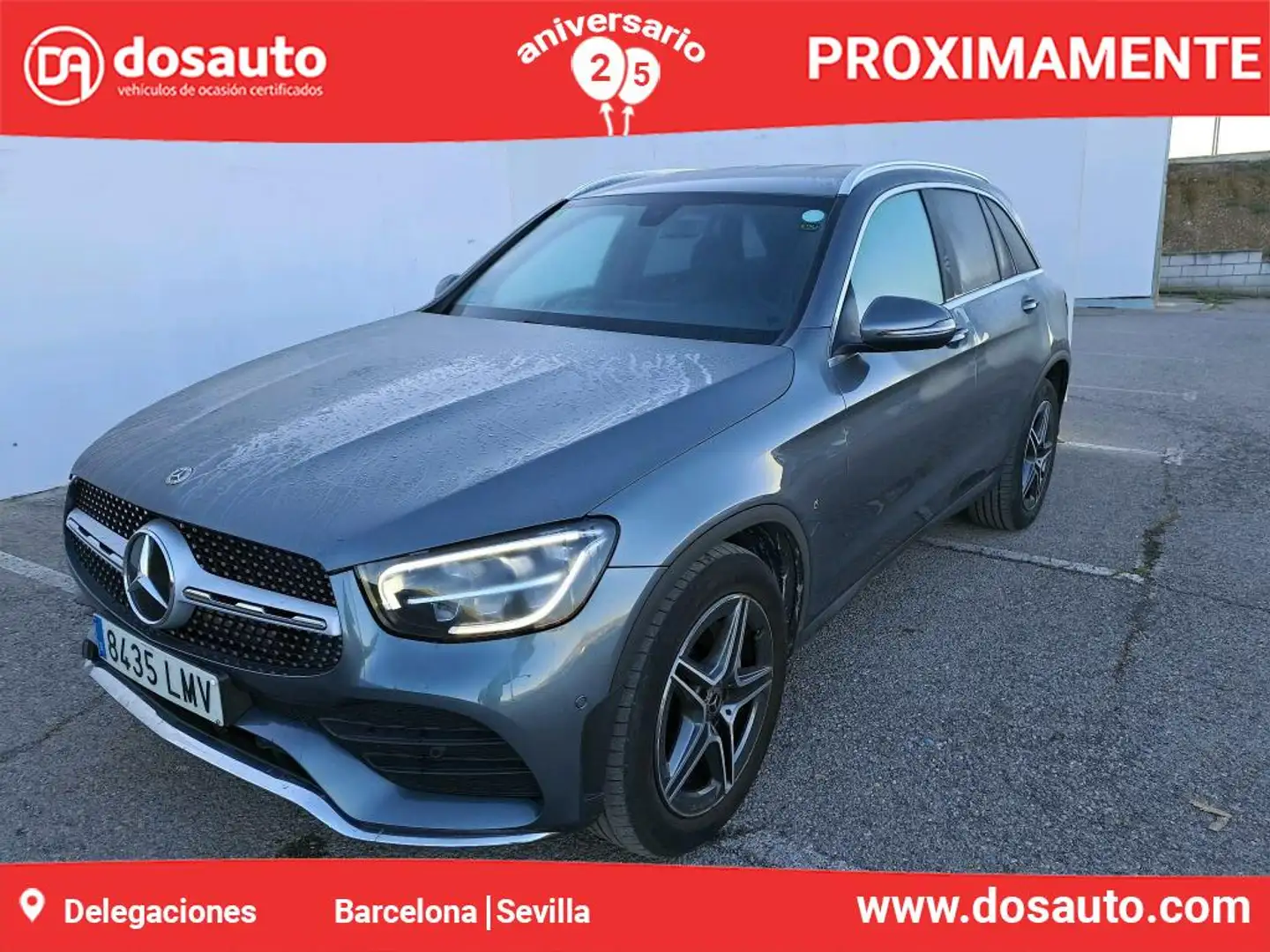 Mercedes-Benz GLC 220 220d 4Matic 9G-Tronic Gris - 1