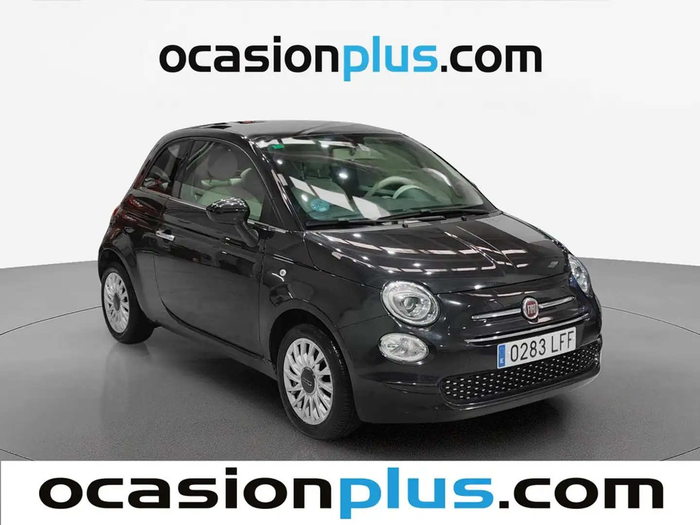 Fiat 500 1.2 Lounge Negro - 2