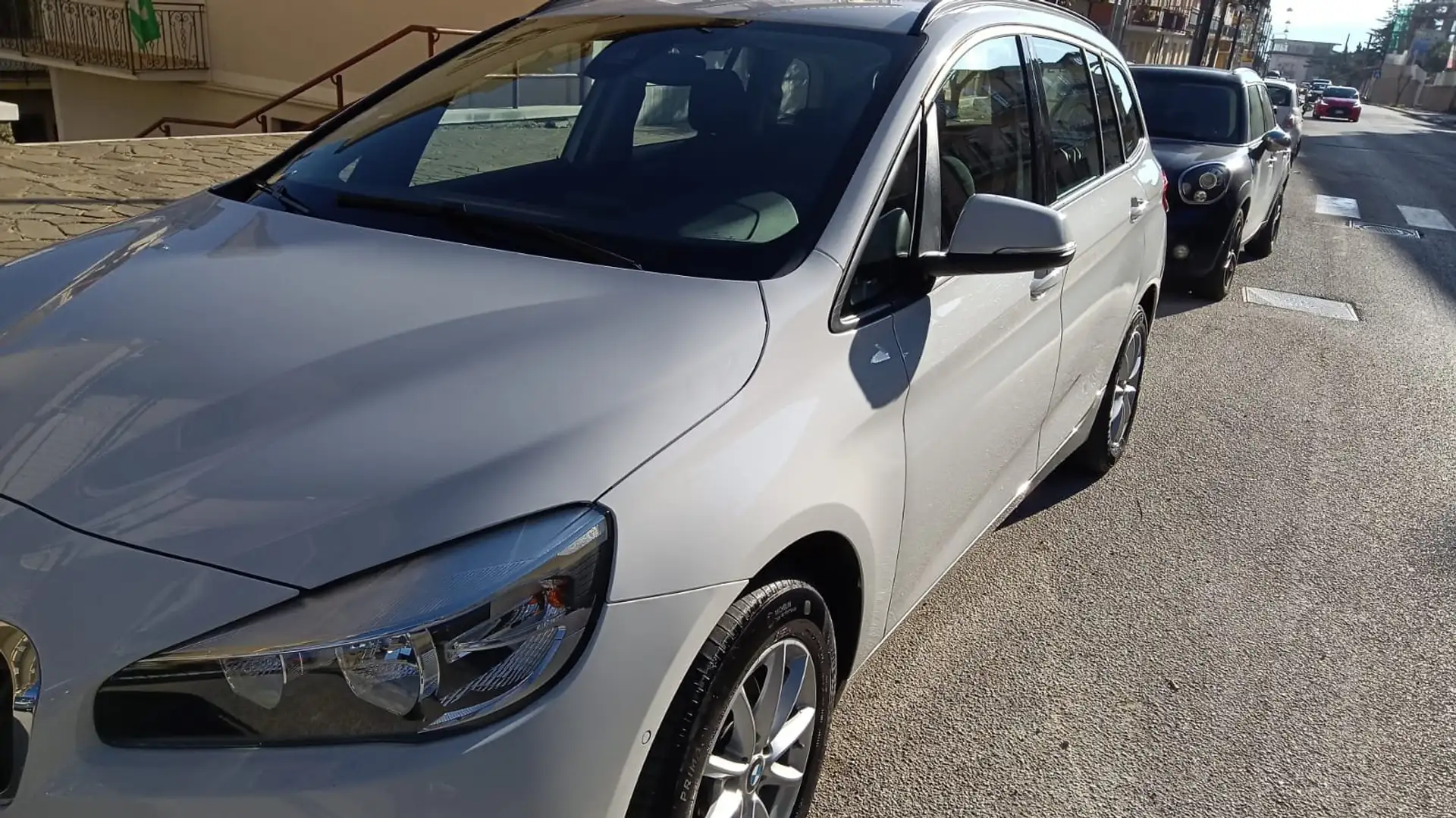 BMW 216 Serie 2 - 216D Gran Tourer - 7posti auto. Bianco - 1