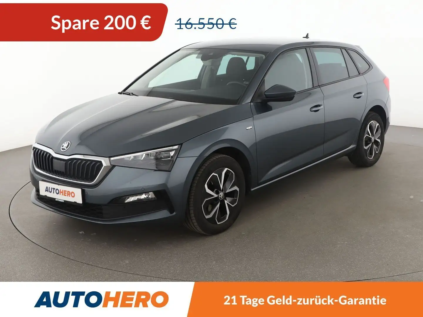 Skoda Scala 1.0 TSI Drive 125 Aut.*LED*ACC*PDC*SHZ* Grau - 1