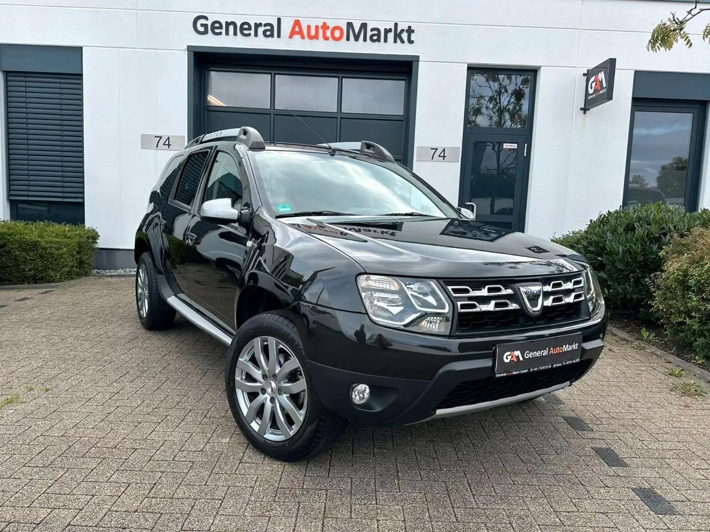 Dacia Duster I Prestige 4x2/LEDER/NAVI-Touchscreen/SHZ Schwarz - 1