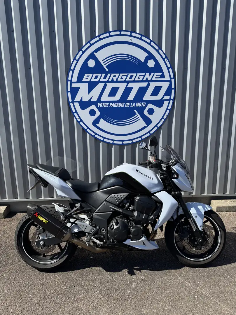 Kawasaki Z 750 Blanc - 1