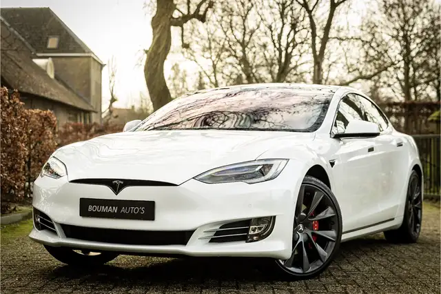 Tesla Model S P100D Performance Ludicrous Stoelventilatie Carbon