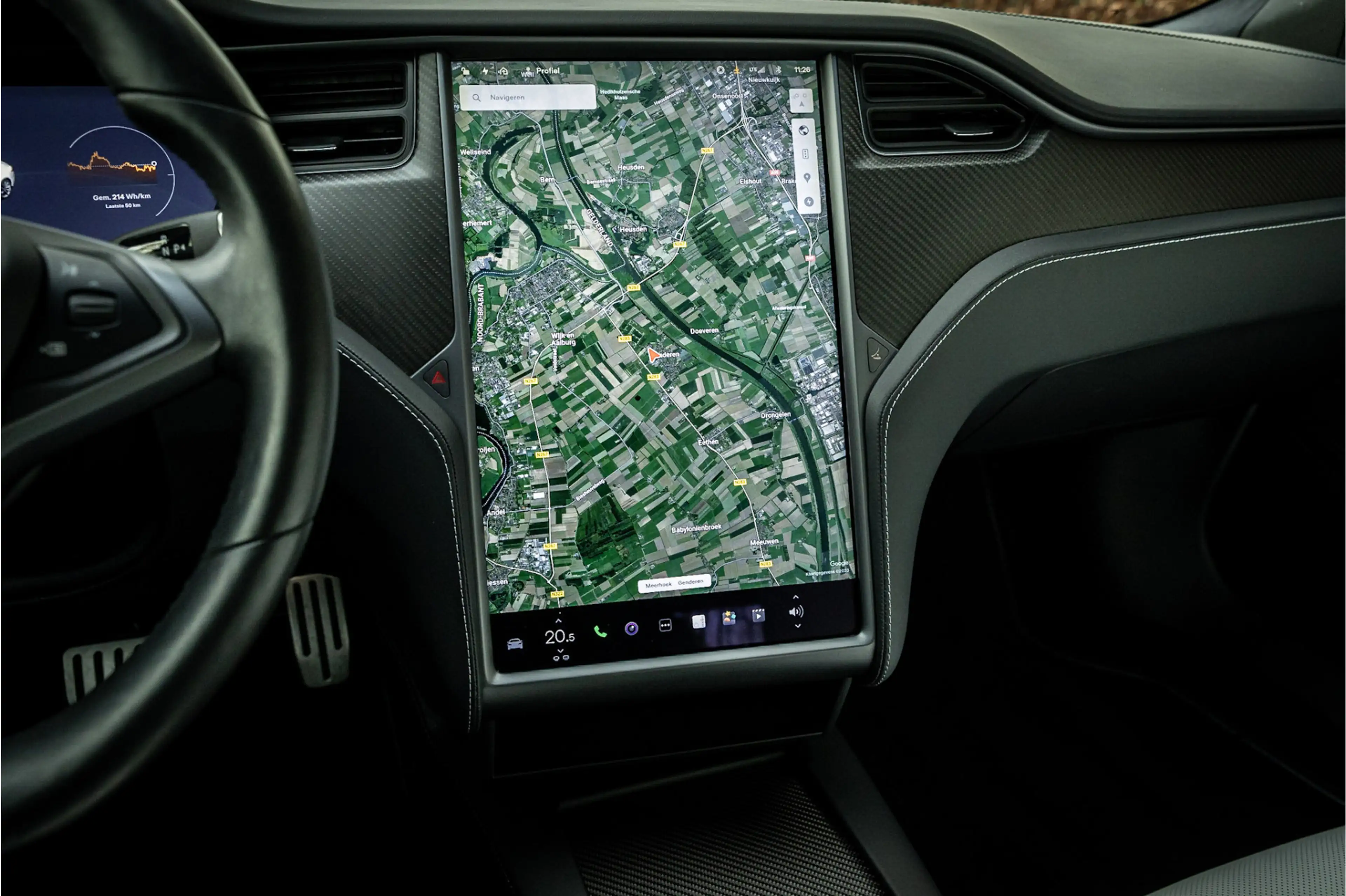 Tesla Model S P100D Performance Ludicrous Stoelventilatie Carbon — photo 10