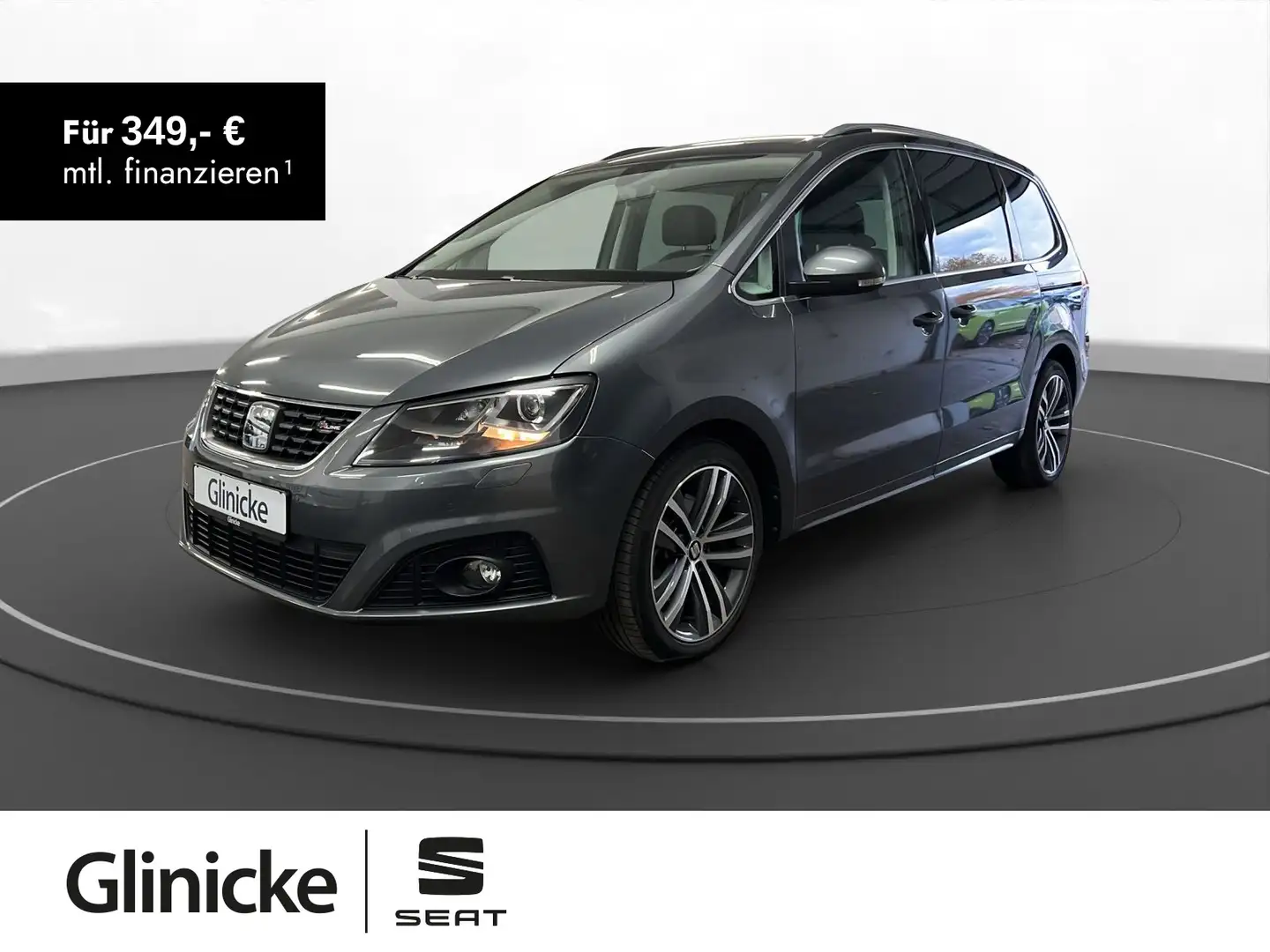 SEAT Alhambra 1.4 TSI FR-Line 7-Sitzer AHK Bi-Xenon N Grau - 1